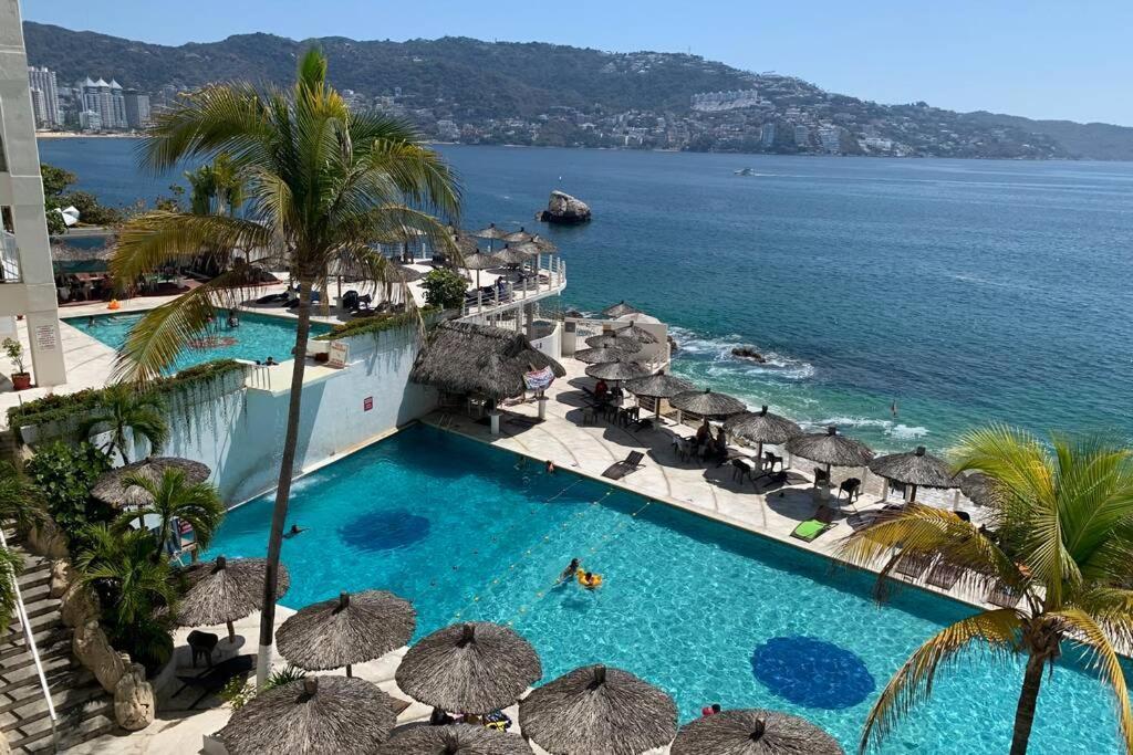 Suite Frente Al Mar En El Corazon De Acapulco Exterior photo